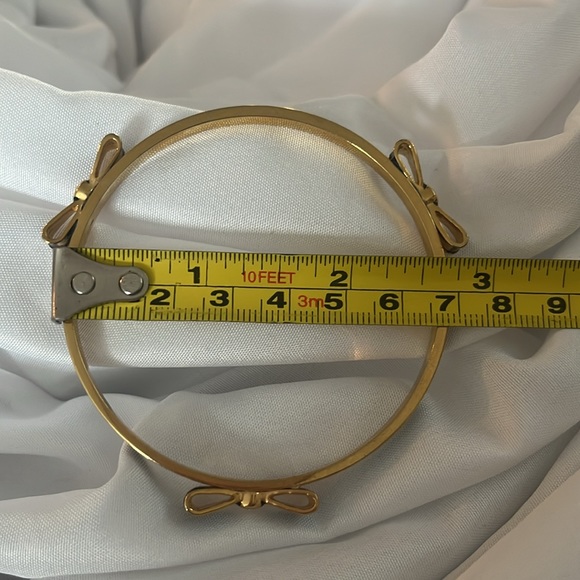 Black bracelet with 3 bows - Picture 3 of 4